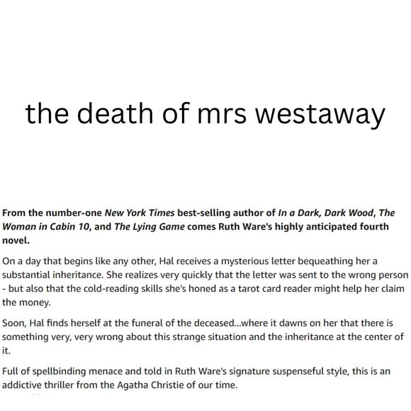 Suspense Novel Hardcover Bundle - Picture 5 of 6